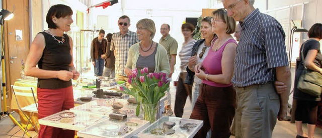 Beim vierten Schmuckforum  zeigten 16 ...er individuell  gefertigten  Schmuck.   | Foto: OUNAS-KRUSEL