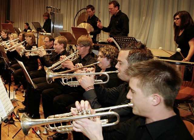 Der Musikverein Mahlberg bot ein anspruchsvolles Programm.  | Foto: Sandra Decoux-Kone