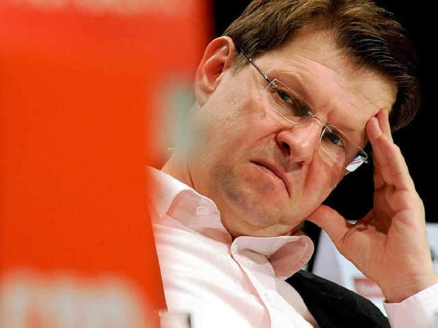 Ralf Stegner: In Emmendingen aufgewach...; im hohen Norden weiter Chef der SPD.  | Foto: dpa