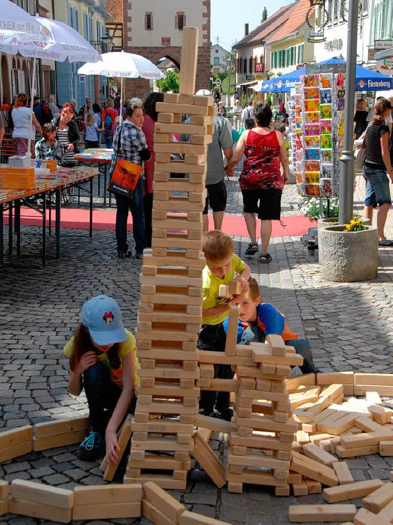 Beliebtes und bewhrtes Kindervergngen bei den Aktionstagen in Endingen.