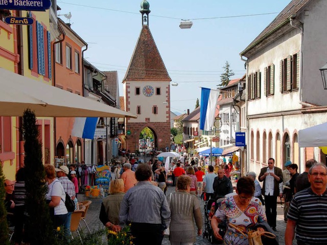 Groer Andrang herrschte beim &#8222;Bltensonntag&#8220; in Endingen.  | Foto: Roland Vitt