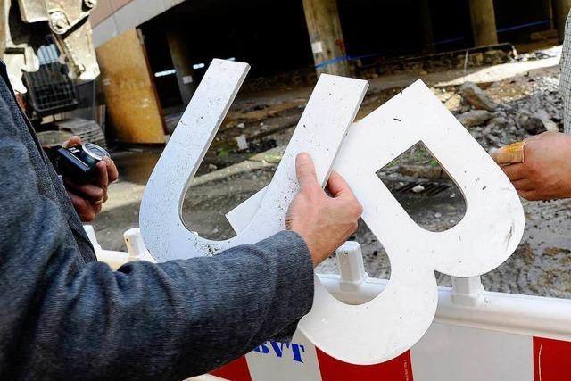 Fotos: Rckbau der UB in Freiburg