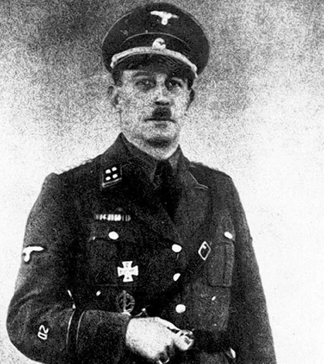 Er befehligte die Exekutionen der Jude... der SS-Standartenfhrer Karl Jger.    | Foto: Hessisches hauptstaatsarchiv/privat