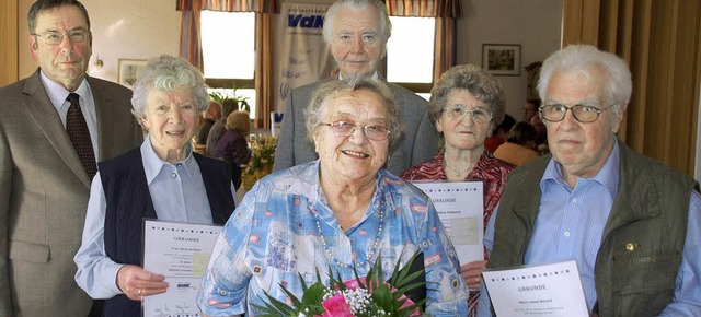 Die VdK-Vorstnde Albrecht Jger und J...ff, Rosina Gebhardt und Josef Boretti   | Foto: Jrg Schimanski