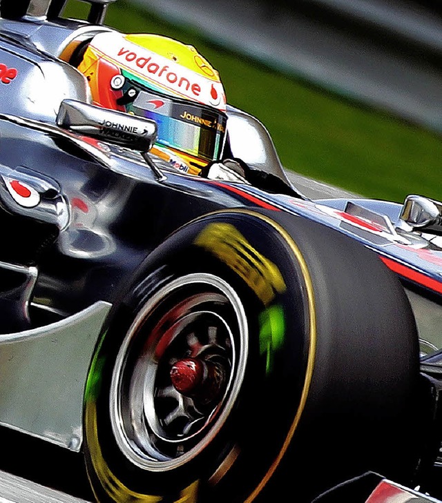 Lewis Hamilton unterwegs   | Foto: dpa