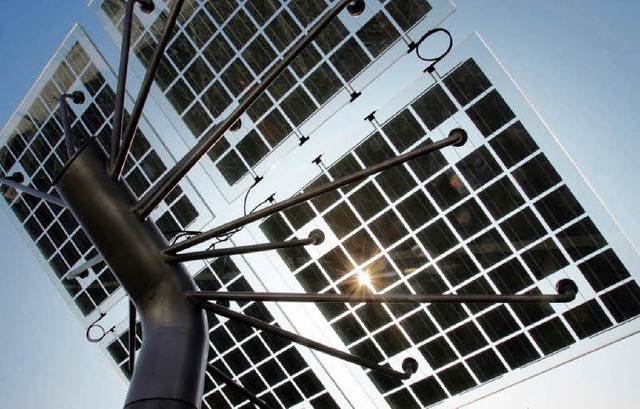 Ist die Photovoltaikanlage defekt, werden daraus wertvolle Rohstoffe gewonnen.   | Foto: Uwe Zucchi/dpa