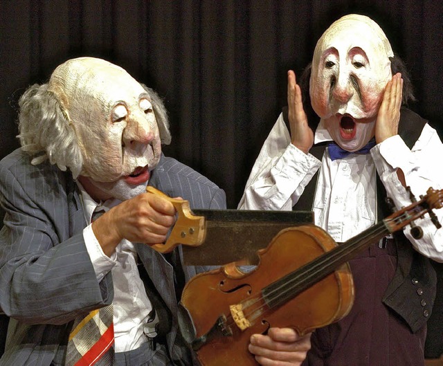 August und Artur spielen ein tolles Konzert fr Menschen ab 6 Jahren  | Foto: BZ