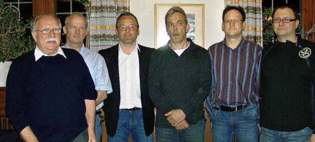 von links nach rechts Norbert Gampp, B...Elmlinger, Jrgen Seebacher, Ralf Buck  | Foto: Privat