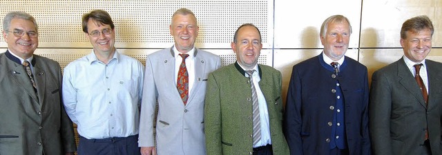 Der neue Vorstand:  Marco Balmelli, Di...s Vogl und Roland Heller (von rechts)   | Foto: privat