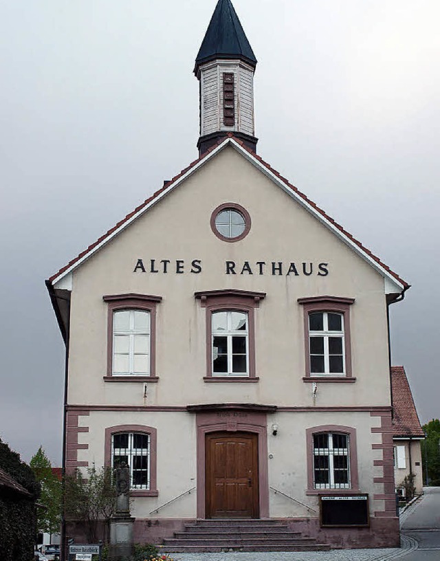 Das Alte Rathaus in Inzlingen.   | Foto: Paul Schleer