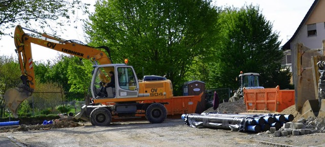 In der Kirchstrae fahren nach Angaben... viele Radfahrer durch die Baustelle.   | Foto: Martina Weber-Kroker