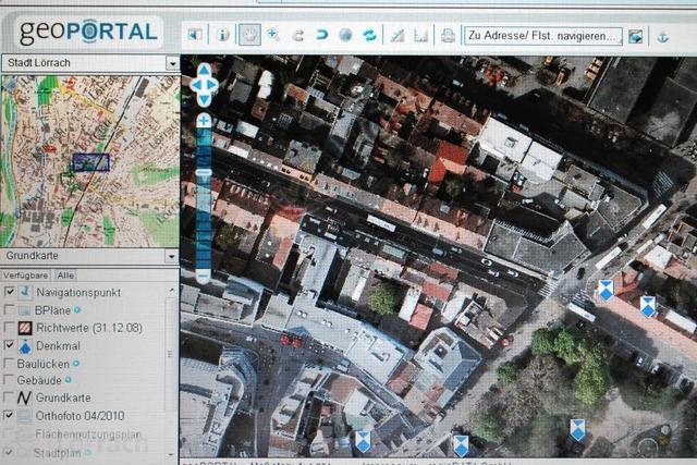 Geoportal ffnet den Zugang zu vielen Grundstcksdaten