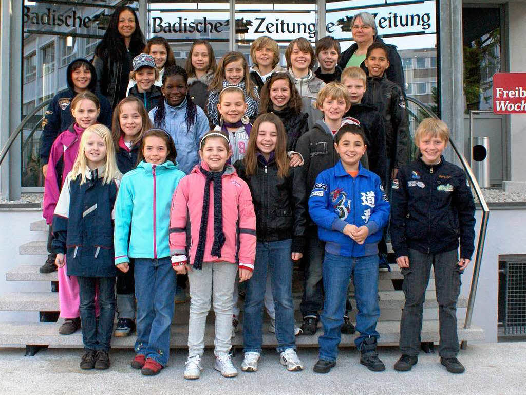 Die Klasse 4a der Mhlmattenschule aus Freiburg