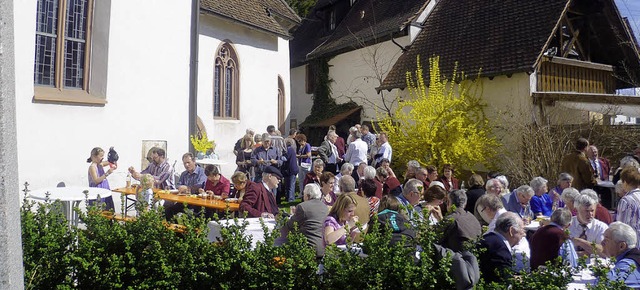 Rund um die Kirche feierte Riedlingen das Orgeljubilum.   | Foto: Privat