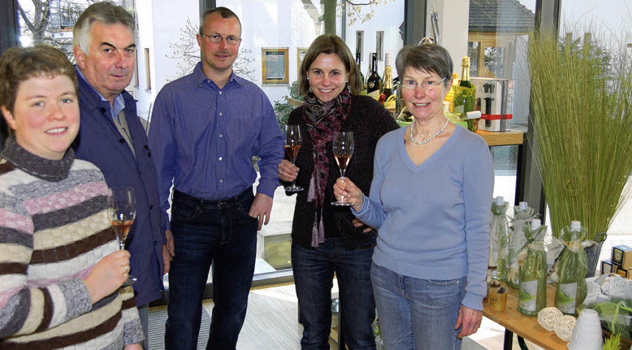 Grund zum Feiern:  Das Weingut von Fam...oosmann in Buchholz ist 25 Jahre alt.   | Foto: Christian Ringwald