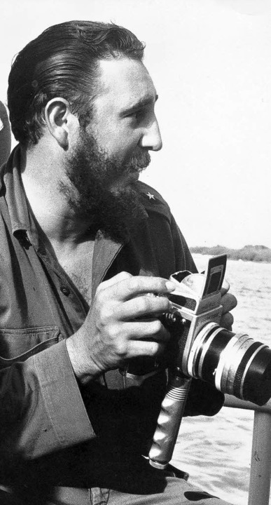 Fidel Castro als Fotograf in der Schweinebucht  | Foto: dpa