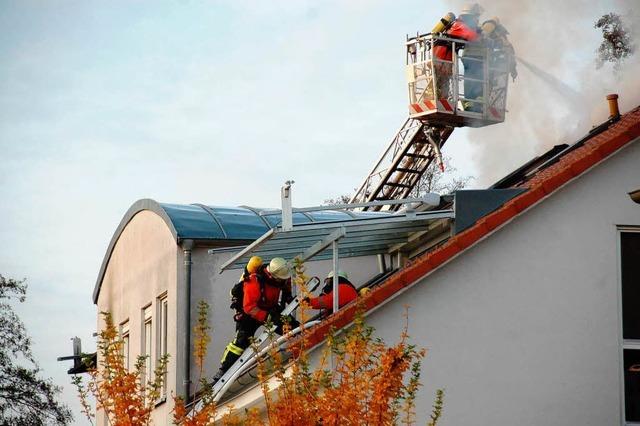 Feuerwehrleute schieben Frust