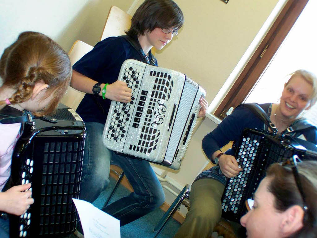 Schulfest an der Musikschule Waldkirch: Akkordeon klingt gut Schulfest an der Musikschule Waldkirch: Akkordeon klingt gut