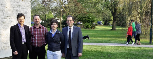 Kmpft weiter gegen Eingriffe in den B...treterin), Ingo Fritz (Vorsitzender).   | Foto: Carola Bruhier