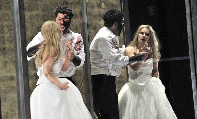 Otello (Luis Chapa), Desdemona (Christina Vasileva)  | Foto: MAURICE KORBEL
