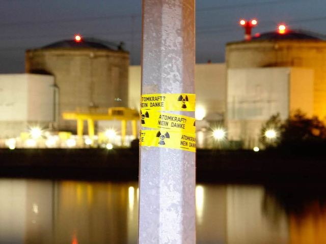 Das Atomkraftwerk Fessenheim besonders...ie groe Inspektion nicht viel ndern.  | Foto: Hans-Peter Ziesmer