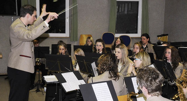 Der Musikverein &#8222;Harmonie&#8220;... Jubilums zum 150-jhrigen Bestehen.   | Foto: DietmaR NOESKE