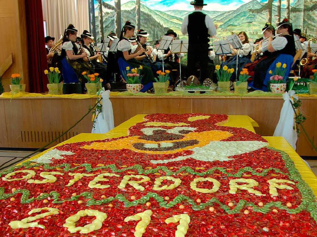 Ei, ei, ei, im Osterdorf Oberprechtal gibt es allerhand zu sehen.