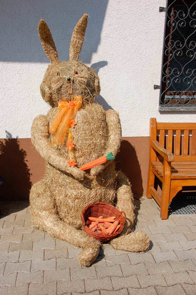 Ei, ei, ei, im Osterdorf Oberprechtal gibt es allerhand zu sehen.