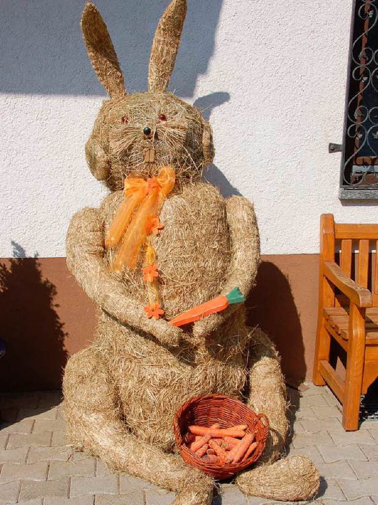 Ei, ei, ei, im Osterdorf Oberprechtal gibt es allerhand zu sehen.