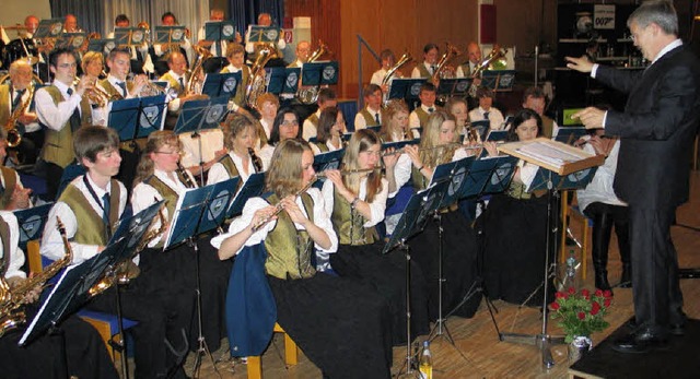 Musikverein Bad Bellingen Jahreskonzert 2011  | Foto: Jutta Schtz