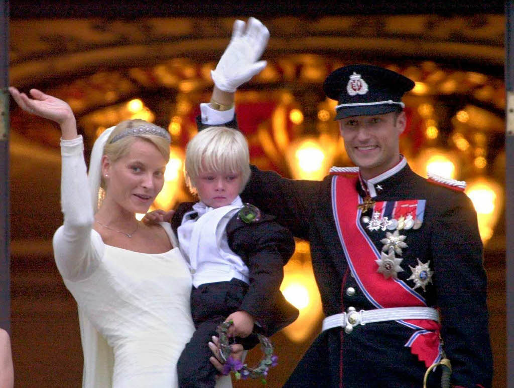 Kronprinz Haakon von Norwegen und Mette-Marit