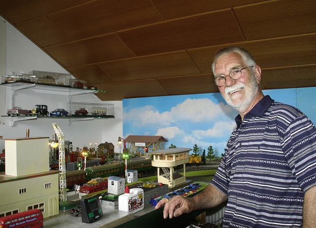 Alles einsteigen: Roland Griebel kennt... von den Signalen bis zum Mhlenhaus.   | Foto: Marlies Jung-Knoblich