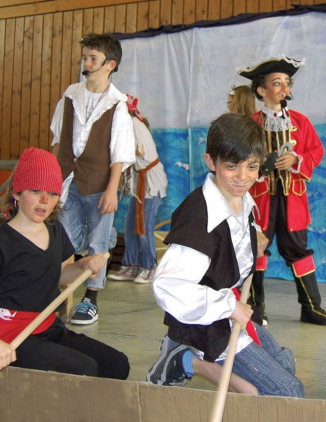 Ein groer Erfolg fr die Hebelschler...Piraten&#8220;   in der Mslehalle.     | Foto: Melanie Dramac