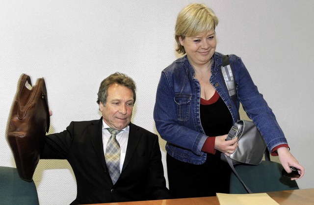 Die Vorsitzenden der Partei Die Linke, Klaus Ernst  und Gesine Ltzsch   | Foto: dpa