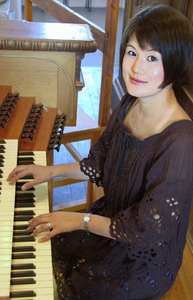 Eiko Yoshimura will mit dem Konzert Mitgefhl, aber auch Hoffnung ausdrcken.   | Foto: blum