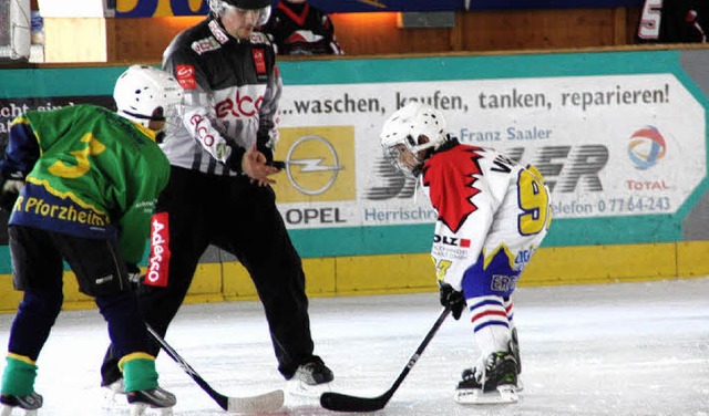 Wintersport bei sommerlichen Temperatu...der Eishalle in Herrischried zu sehen.  | Foto: Jrn kerckhoff