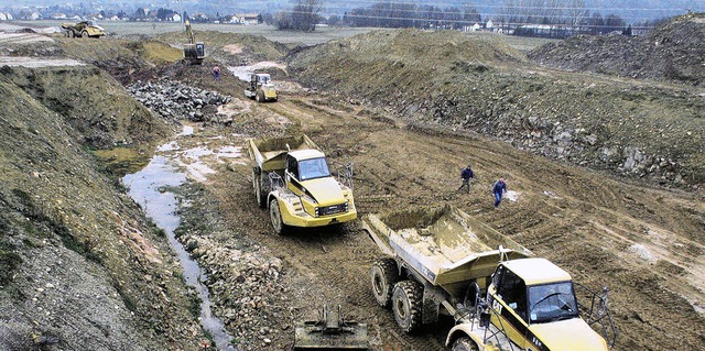 Baufortschritte an der Autobahn 98 gib... im Westen des Landkreises Waldshut.    | Foto: Charlotte Frse