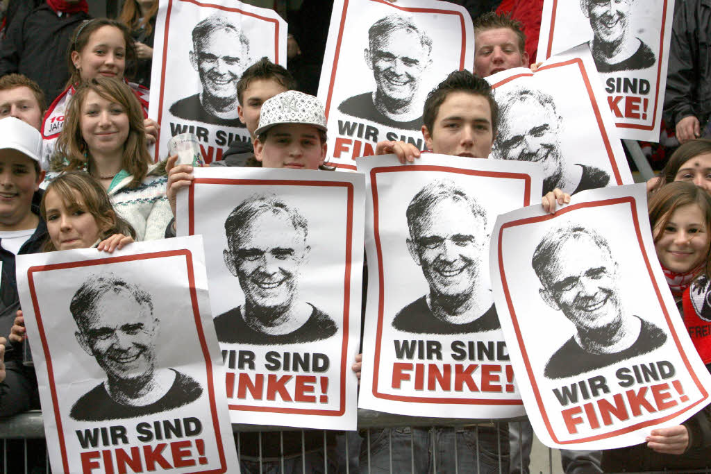 Frhjahr 2007: „Wir sind Finke“ - eine wahre Welle der Sympathie