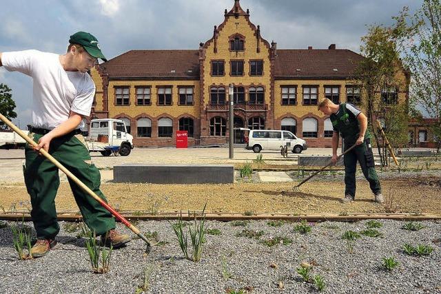 Erster Abschnitt des Gterbahnhofgelndes ist erschlossen