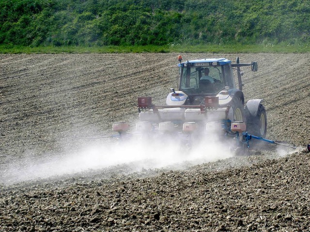 Die Landwirte in der Rheinebene haben ...er anhaltenden Trockenheit zu kmpfen.  | Foto: Ingo Schneider