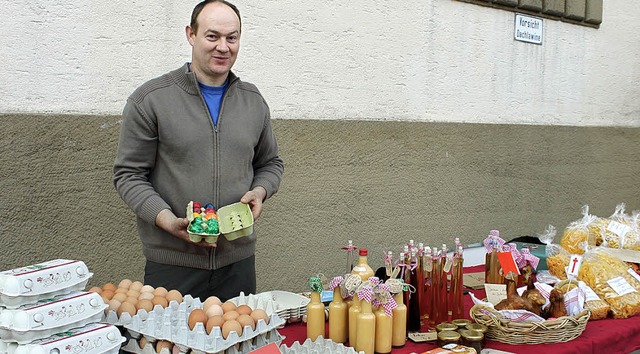 Zum Osterfest erffnete auch die Bonnd... Feinschmeckereien vom Hotel Germania.  | Foto: Martha Weishaar