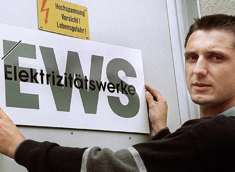 1997  stellte  Martin Halm das Logo vor.  | Foto: Rolf Haid