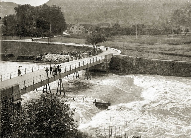 Wann dieses Foto  der Wiesenbrcke bei...-FotoNurRepro>Privat</BZ-FotoNurRepro>  | Foto: Gerhard Schaum