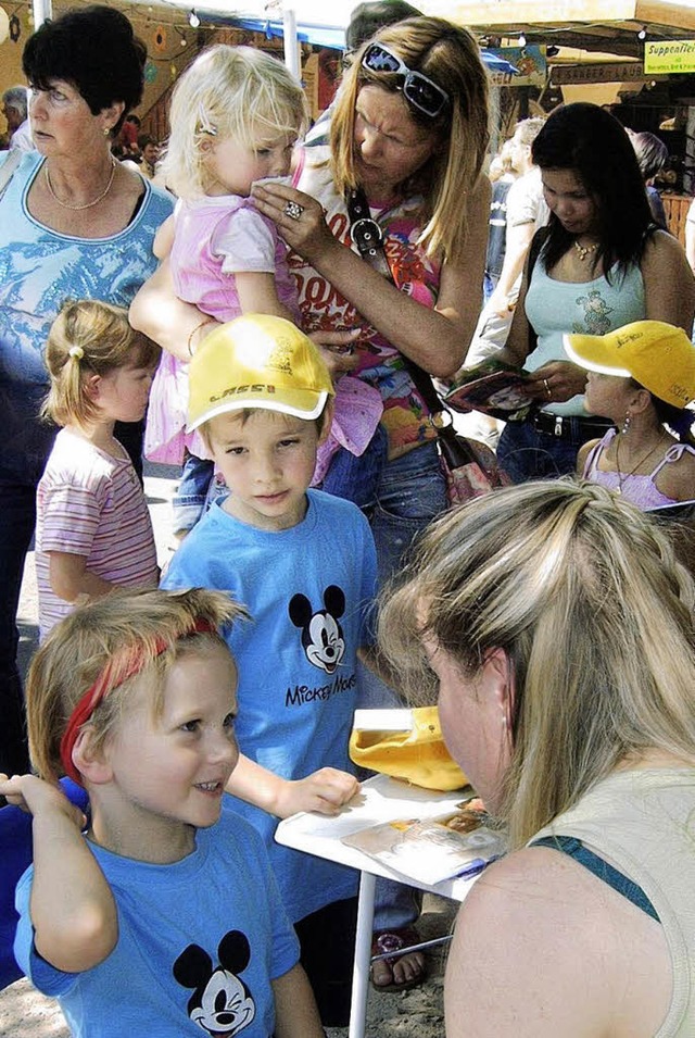 Auch den Kindern wird beim Dorffest viel geboten.   | Foto: Privat
