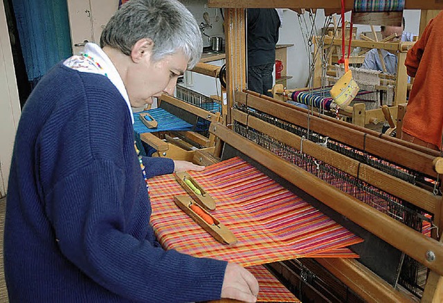 Die Werksiedlung in Kandern bietet vielfltige Arbeitsmglichkeiten.   | Foto: Britta Wieschenkmper