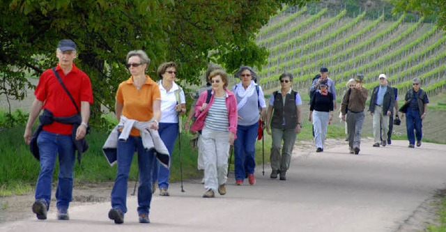 Mehr als 600 Maiwanderer gingen am 1. ... lsten das Wanderticket beim Maifest.  | Foto: Roland Vitt