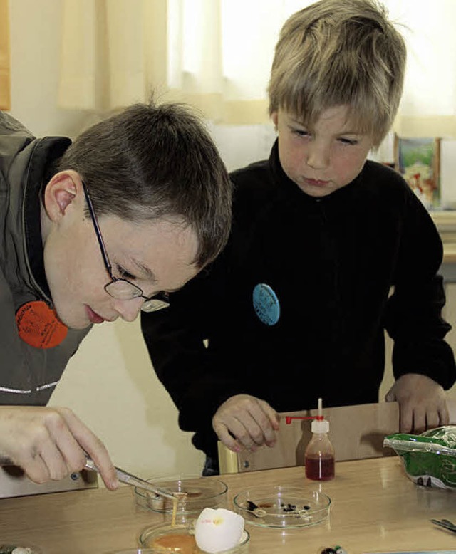 Keine Strke im Ei: Wissenschaftlich nachgewiesen.  | Foto: Monika Weber