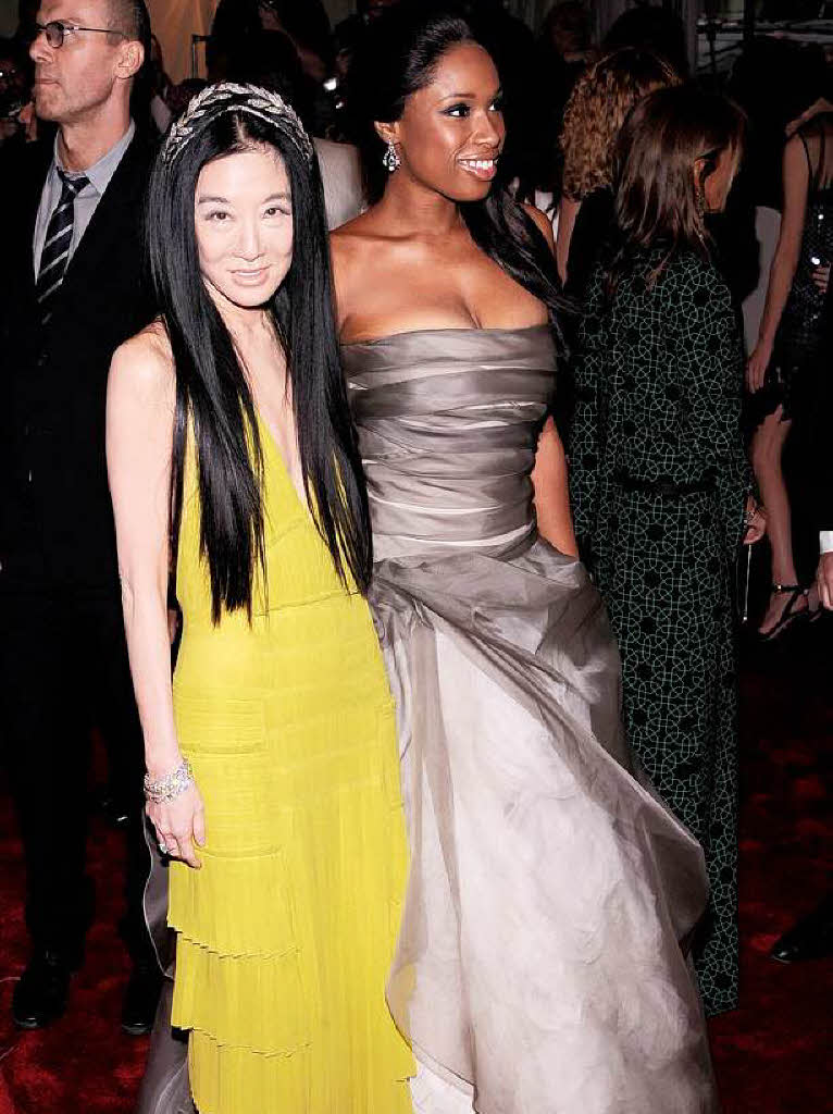 Designerin Vera Wang und Schauspielerin Jennifer Hudson