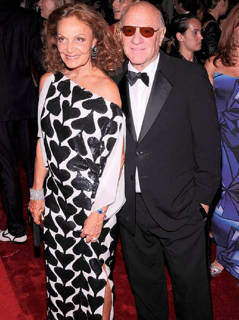 Designerin Diane Von Furstenberg und Ehemann Barry Diller