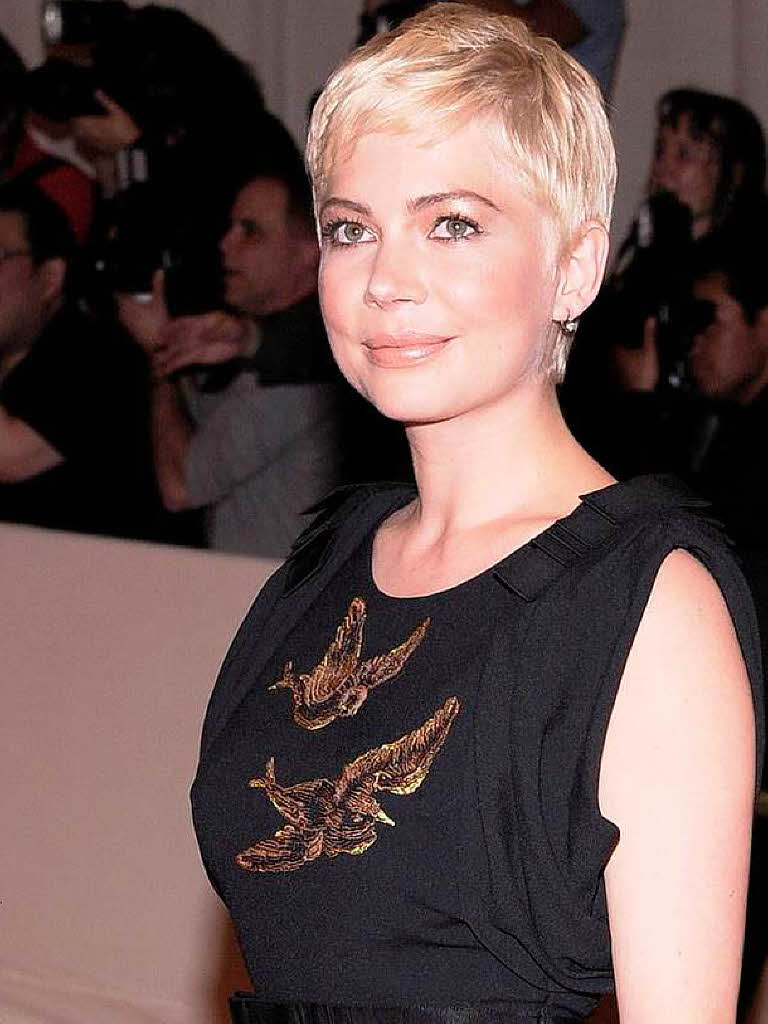 Mit Vgeln auf der Brust: Michelle Williams